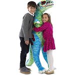 Melissa & Doug Jumbo T-Rex Dinosaur - Lifelike Stuffed Animal (over 4 feet tall)