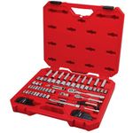 CRAFTSMAN Mechanics Tool Set, 83 Piece Hand Tool and Socket Set SAE/Metric (CMMT12121)