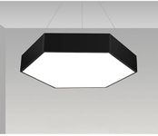 Smartway ®- 48 Watt, Office (Hexagon Solid), Pendant Light, Hanging Lights for Living Room, Bedroom, Ceiling, Cold White