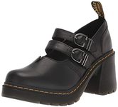 Dr. Martens Unisex-Adult Eviee, Black Sendal, 6