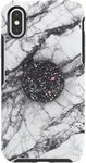 OtterBox + Pop Symmetry Series Case for iPhone Xs & iPhone X (ONLY) Non-Retail Packaging - (White Marble and Sparkle Black)