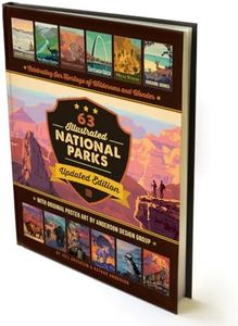 63 National Parks: Updated Edition HARD COVER Coffee Table Book