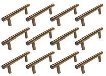 Atlantic Cabinet Pull Handle Antique Finish, Total Length 8 inch, Hole-to-Hole 160 mm, Pack of 12