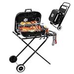 18 Inch Charcoal Grills with Wheels