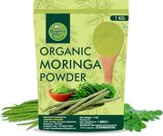 Organic One Moringa Leaf Powder 1 Kg | Natural Energy Booster | Superfood for Immunity | Purely Natural Export Quality |