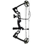 Southland Archery Supply Outrage 70 Lbs 31'' ATA Hunting Compound Bow Starter Package - Black