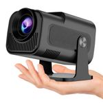 ZDSSY Hy320 Mini Portable Projector-5G Wifi 6,Bluetooth 5.0 And Android 11,Support 4K And 1080P Full Hd,12,000 Lumens,Led Projector With 4D/4P And Auto Correction,180° Rotation,Electronic Zoom