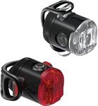 LEZYNE Femto Pair of Unisex Adult USB Rechargeable LED Bicycle/Mountain Bike Lights, Black, One Size