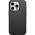 OtterBox iPhone 15 Pro (Only) Symmetry Series Case - Black, Snaps to MagSafe, Ultra-Sleek, Raised Edges Protect Camera & Screen