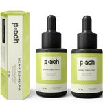 Peach Club 25% AHA + 2% BHA + 5% PHA Peeling Solution for Face | Deeply Exfoliate and Gives Glow to Skin | Evens the Skin Tone | Exfoliating Serum - 30ml (Pack of 2)