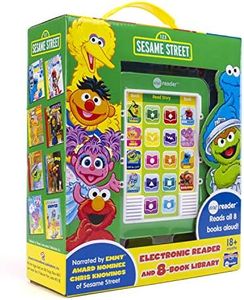 Sesame Street Elmo, Big Bird, and More! - Me Reader Electronic Reader and 8-Book Library - PI Kids