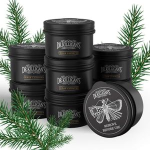 Dr. Killigan's - Cedar Moth Repellent Canisters - 8 Tins for Closets