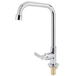 Modern G1/2in Single Handle Kitchen Sink Water Faucet Single Cold Water Tap Home Accessory LQ-3109 Threaded Single Cold Vertical 7-word Sink Mixer