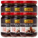 Lee Kum Kee Spicy Black Bean Sauce, 7.97 oz ℮ 226 g, 6 Pack