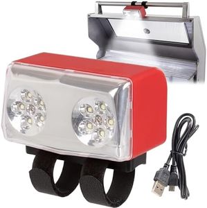 Camerons Rechargeable BBQ Grill Light - 10 Bright LED Bulbs, Adjustable Straps, Heat Resistant, Weatherproof, Long Lasting Battery