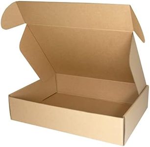 Corrugated Cardboard Shipping Boxes, 330x225x72mm Small Parcel Boxes, Packaging Mailing Boxes for Business, Posting, Small Packet Shipping, Storing or Gift(Pack of 5)