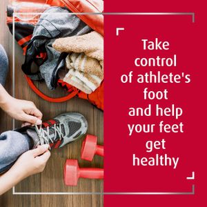 Canesten Athlete’s Foot 1% Antifungal Cream, 30g – Itch Relief Treatment