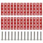 208 Pcs Switch and Receptacle Spacer+60 Pcs Screws, Electrical Outlet Spacer Socket Outlet Spacers Twist Apart Spacers for Electrical Box