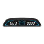 Liiiyuan Head Up Display for Cars, Car Hud GPS Speedometer with Speed、Mph, USB Plug and Play, Suitable for All Car