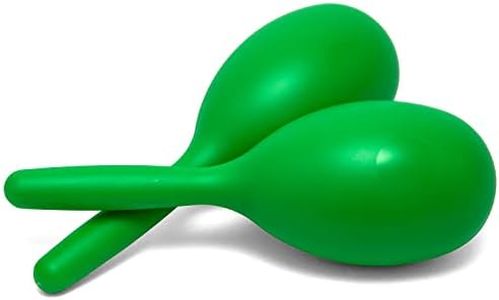 Tiger Maracas de plastique - vert