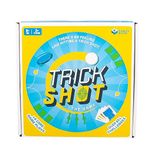 Fizz Creations Trick Shot The Game. Includes All You Need to Practice the Perfect Shot! Includes Stacking Cups, Ping Pong Balls, Sticky Darts, Throwing Disc & Challenge Cards.