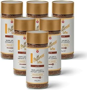 Vittoria Latte Freeze Dried Instant Coffee 100 g (Case of 6)