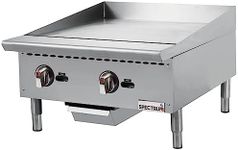 Winco Commercial Natural Gas Griddle,24"