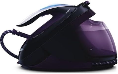 Philips GC9650/80 PerfectCare Elite Silence Steam Generator Iron, 1.8 Litre, 7.5 Bar, Purple, 500 g