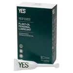 YES® Coco Coconut Oil Based Personal Lubricant, Nourishing & Long-Lasting for Vaginal Dryness, Certified Organic, Natural Alternative to Silicone Lubricants (6 x 5ml Applicators)