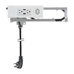 Docking Drawer Blade in-Drawer Outlet, Integrated Safety Shutoff, (2) USB-A & (2) 15 amp AC, White