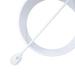 Arlo Certified Accessory | Outdoor Magnetic Charging Cable, 25 ft, Designed for Arlo Ultra, Ultra 2 (+XL), Pro 3, Pro 4 (+XL), Pro 5, Go 2 & Floodlight Cameras, White