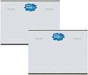 Stormguard Floodplan 30FP006 STORMGUARD Plan X2 Single Door Universal Flood Barrier Twin KIT 970mm Wide x 750mm High, White