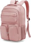 Red Lemon Bange 15.6 inch laptop campartment laptop backpack for men | 25L Laptop bag | Black (Pink)