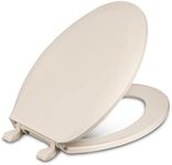 Centoco 1600-106 Elongated Plastic Toilet Seat, Standard Economy Model, Bone