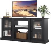 WLIVE Retro TV Stand for 65 inch TV