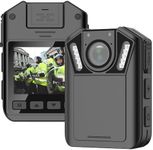 WEIIBDIE Body Cameras with Audio and Video Recording,2k 1440P,128G Memory,Night Vision,3000mah Battery Last 11-12 Hrs, Wearable Body Camera for Law Enforcement, Security Guard,Civilian