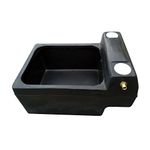 Kingspan ANIMAL_WATER_DISPENSER Water Trough, 12 Gallon, Black