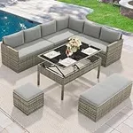 YITAHOME 9 Pieces Patio Furniture S