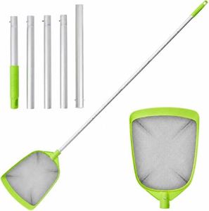 Sepetrel Pool Skimmer Net- Total Length 72 inches Rake with Pole,Accessories for Cleaning Inground/Above Ground Swimming Pool, Pond,Spa and Hot Tub Leaf Debris