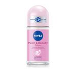 Nivea Women Deodorant Roll On Pearl & Beauty Radiance 50 Ml | For Eventoned Smooth & Beautiful Underarms