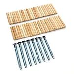 ReplacementScrews Hardware Kit Compatible with IKEA KALLAX 4 x 4 Shelf Unit 003.601.44 - All Screws (104321) and Dowels (101339)