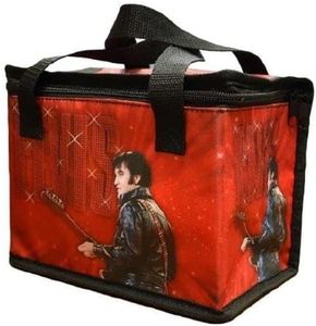 Elvis Presley Red Black Lunch Bag Drink Cooler 1968 Name