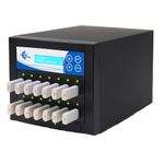 EZ DUPE 1 to 13 USB Duplicator & DOD Data Wiper - Multiple Standard-A Flash Memory Thumb Drive Copier & Sanitizer (DOD Compliant) System - USB 2.0/3.0/3.1 Digital Key Dongle Storage Cloner