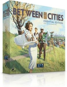 Stonemaier Games: Between Two Cities: Essential Edition | Build a City with Your Neighbors | Light Strategy Board Game for Adults and Family | 1-7 Players, 30 Mins, Ages 14+