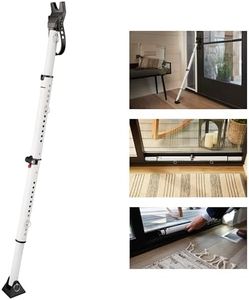 Master Lock Compact Door Stopper Folding Security Bar, Adjustable for Hinged and Sliding Doors, 270EC