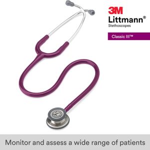 3M Littmann Classic III Stethoscope, Plum, 27in