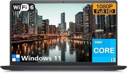 Dell Inspiron 15 3000 Business Laptop Computer, 15.6”Full HD WVA Display, Intel Core i3-1115G4, 16GB RAM, 1TB SSD, Windows 11 Home, Numeric Keypad, Wi-Fi 6, Webcam, Bluetooth, Carbon Black