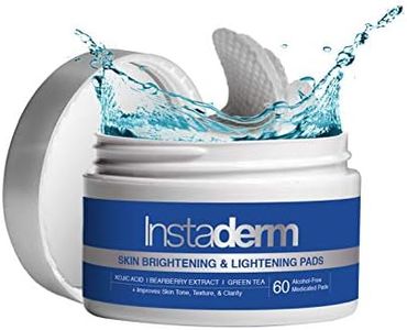 Brightening Exfoliating Peel Pads- Fades & Exfoliates Away Stubborn Dark Spots, Sunspots, Age Spots, Acne Scars & Freckles. Reverse Years of Damage Skin for Face & Body with Lightening Resurfacing Pads.