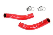 HPS Performance Red 3-ply Reinforced Silicone Breather Hose Kit 57-2045-RED