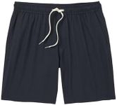 Fair Harbor The One Short –– Men's All-Purpose Athleisure Short, 6-inch Inseam with Liner –– Flexible, Quick-Drying Black
